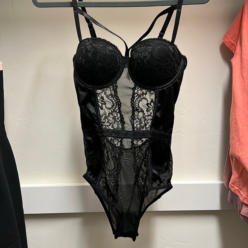 Lingerie Black Teddy